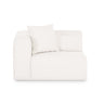 TOV Tarra Cream Performance Chenille Modular Corner Chair, LAF option, image 1