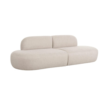 TOV Broohah 94" Performance Fabric Sofa Beige