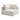TOV Hangover Cream Performance Linen Modular Corner Chair, image 1