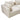 TOV Hangover 81" Cream Performance Linen Loveseat Cream