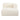 TOV Tarra 71" Fluffy Oversized Performance Corduroy Modular Chaise Cream