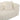 TOV Tarra 118" Fluffy Oversized Performance Corduroy Modular Sofa, Cream option, image 4
