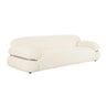 TOV Leyla 98" Cream Performance Boucle Sofa Cream