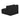TOV Tarra Fluffy Oversized Performance Corduroy Modular Armless Chair, Black option, image 4