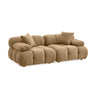 TOV Calliope 79" Cafe Au Lait Performance Velvet Modular Loveseat Cafe Au Lait