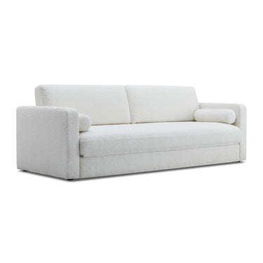 TOV Ryan 91" Performance Boucle Sleeper Sofa, Cream option, image 1