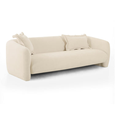 TOV Lou 91" Sandstone Textured Performance Fabric Sofa, image 1