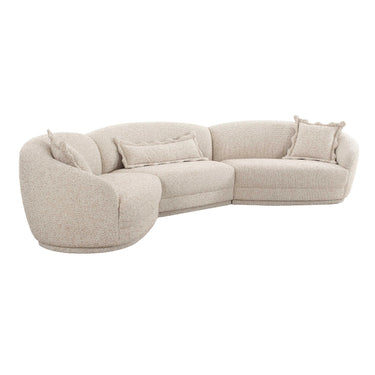 TOV Marion 3-Piece Two-Tone Textured Performance Boucle Sectional, image 1