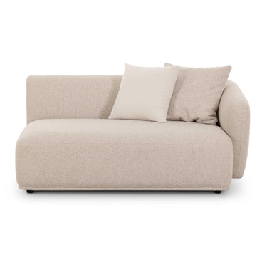 TOV Sylvie 59" Cream Performance Boucle Arm Loveseat, RAF option, image 1