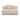 TOV Sylvie 54" Cream Performance Boucle Armless Loveseat, image 2
