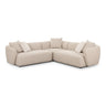 TOV Sylvie 3-Piece Cream Performance Boucle L-Shaped Sectional, image 1