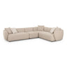 TOV Sylvie 4-Piece Cream Performance Boucle Sectional, image 1