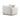 TOV Travie Performance Corduroy Velvet LAF Corner Chair White Sand