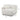 TOV Travie Performance Corduroy Velvet LAF Corner Chair White Sand