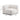 TOV Travie White Sand Performance Corduroy Velvet Corner Chair