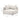 TOV Hangover Contract-Grade Textured Fabric Modular Corner Chair, Cream option, image 6