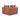 TOV Hangover Contract-Grade Textured Fabric Modular Corner Chair, Red option, image 5