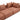 TOV Hangover Sedona Red Textured Fabric 5-Piece Modular L-Sectional