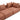 TOV Hangover 5-Piece Contract-Grade Textured Fabric Modular L-Sectional Red
