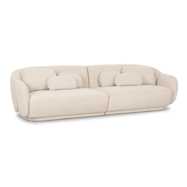 TOV Misty 115" Cream Performance Boucle Modular Sofa, image 1
