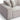 TOV Mindy 84" Performance Chenille Basketweave Modular Loveseat, Taupe option, image 5