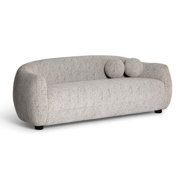 TOV Judy 80" Black and White Woven Performance Fabric Sofa, image 1
