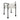 TOV Pansy Cream Outdoor Dining Chair Cream