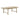 TOV Gata 87" Light Teak Outdoor Rectangular Dining Table, image 1