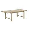 TOV Gata 87" Light Teak Outdoor Rectangular Dining Table, image 1