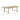 TOV Gata 87" Light Teak Outdoor Rectangular Dining Table, image 7