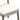 TOV Gata Cream Outdoor Dining Chair - Set of 2 Cream