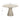 TOV Fern 47" Beige Textured Faux Plaster Concrete Indoor / Outdoor Round Dining Table, image 6