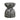 TOV Turin Indoor/Outdoor Concrete Accent Stool, Black option, image 3