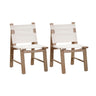 TOV Cassie Cream Outdoor Dining Chair - Set of 2 Cream