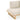 TOV Evan 2-Piece Cream Performance Fabric Outdoor L-Shaped Sectional Cream
