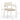 TOV Sardinia Cream Performance Fabric Outdoor Dining Chair - Set of 2 Cream, Light Teak