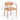 TOV Annika Textured Contract-Grade Fabric Outdoor Dining Arm Chair Peach