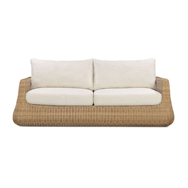 TOV Dana 85" Outdoor Sofa, Cream option, image 1