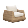 TOV Dana Outdoor Accent Chair, Cream option, image 1