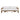TOV Alexa 80" Rattan Performance Fabric Outdoor Sofa Cream