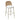 TOV Alexa Performance Fabric Outdoor Stool, Cream/Natural / Bar Height option, image 1