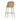 TOV Alexa Performance Fabric Outdoor Stool, Cream/Natural / Bar Height option, image 4