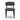 TOV Annika Textured Contract-Grade Fabric Outdoor Dining Side Chair Black