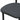TOV Annika Textured Contract-Grade Fabric Outdoor Dining Side Chair Black