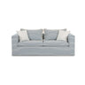 TOV Salty 84.5" Striped Contract-Grade Indoor/Outdoor Sofa Blue