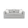 TOV Salty 84.5" Striped Contract-Grade Indoor/Outdoor Sofa Black