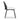 TOV Alexa Rattan Performance Fabric Dining Chair Black