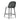 TOV Alexa Performance Fabric Outdoor Stool, Black/Cream / Counter Height option, image 5