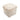 TOV Inca Cream Cotton Pouf, image 1