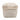 TOV Inca Cream Cotton Pouf, image 3